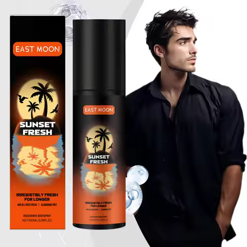 East Moon Fruity Deodorizing Spray Sweat Eliminator Keep Refresh Odor Removal Reduce Body Bad Smell 