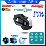 FreedConn TMAX-S PRO Motorcycle Helmet Intercom Bluetooth Headset Talking System