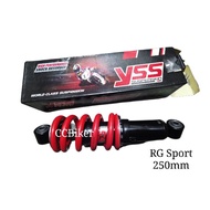 YSS Mono Suzuki Panther TXR 150 TXR150 RGV/ RG Sport 250mm (Red) Heavy Duty Monoshock (Malaysia Spec) Absorber