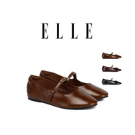 Elle Lucille Comfy Fit Footbed Microfiber Leather Flats & Ballerina