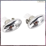 [L E U R] 2Pcs Car Partner Side Steering Indicator Repeater Light for  108 107 407 206 6325G3 for Ci