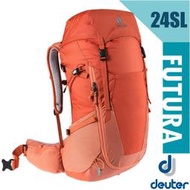 RV城市【德國 Deuter】送》女 款登山背包-網架式 24SL Futura (附背包套)/健行背包_3400521