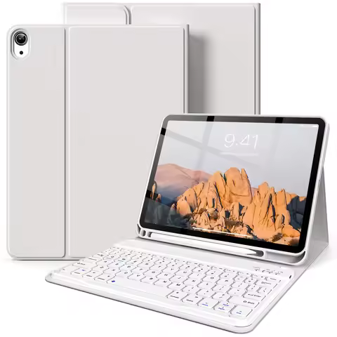 For Ipad Air 11 Inch (M4) 2026 Bluetooth Keyboard Case,Tablets Cover For Ipad Air 11 Inch (M4) 2026 