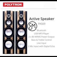 Speaker Aktif Polytron Pas 69 Active Pas69 Bluetooth