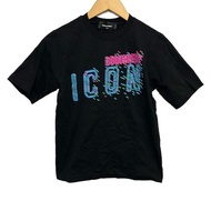 Dsquared2 SQUARE Tshirt Shirt black Short sleeves Direct from Japan Secondhand
