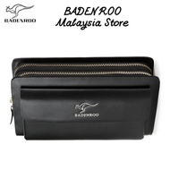 BADENROO Men Wallet Clutch Bag Man Leather Kangaroo Wallet Dompet Kulit Lelaki Beg Tangan Beg Duit L