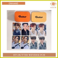 ❃ ┐ ⭐ BTS BUTTER OFFICIAL WEVERSE POB - RM JIN SUGA JHOPE JIMIN V TAEHYUNG JUNGKOOK PHOTOCARD