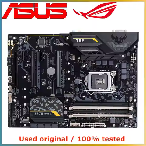 For ASUS TUF Z270 MARK 2 motherboard Socket LGA1151 DDR4 Z270 Desktop Motherboard