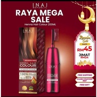 INAI PEWARNA RAMBUT HALAL - HENNA HAIR COLOUR 5 IN 1 INAI REPUBLIC (8 WARNA PREMIUM) HENNA DYE HAIR