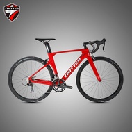 TWITTER R10 Breaking Wind Carbon Fiber Road Bike 24 Speed Reduction Cycling off-Road Professional Ra