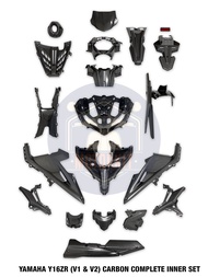 YAMAHA Y16 V1 V2 ABS Y16ZR CARBON INNER SET INNER COVER INNER PANEL COMPLETE SET