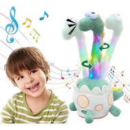 Singing and Dancing Dinosaur,Talking Cactus Series Talking Dinosaur Plush