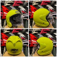 HELMET ARC RITZ LEMON GREEN ORIGINAL ACCESSORIES MOTOR Helmet Size L XXL ADV150 ADV160 Y15ZR RS150 M