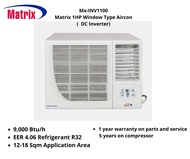 Mx-INV1100 Matrix 1HP Window Type Aircon (  DC Inverter)