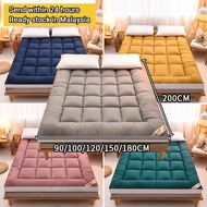 【NEW】5 Colors Thicker Tilam Topper Mattress  Single/Queen/King Size Spring Four Seasons Foldable Til