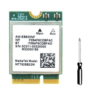 【U8B】-MT7925 WIFI 7 Card 5400Mbps M.2 Triple Band 2.4G/5G/6G Bluetooth 5.3 WiFi Card Adapter for Win