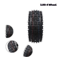 3.00-4 Electric Scooter Wheels 3.00-4 tyre inner tube and Bearing or Keyway Alloy Rim hub for Gas sc