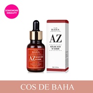 Cos De Baha Azelaic Acid 10% Serum 30ml (AZ)with Niacinamide - Acne Scar Removal + Redness Relief Fa