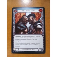 FAB Who Blinks First? Super Super Slam SUP Flesh and Blood TCG Guardian