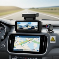 Xfy X3 4K+2K Dashcam, WiFi App Control, 3.2in IPS, Voice Command, Dual Front & Rear Car Recorder Xfy