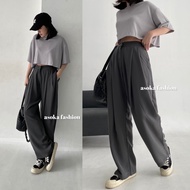 ASOKA Eden Pants 996 - Women's Loose Pencil Pants - Office Pants - Korean Casual Pants