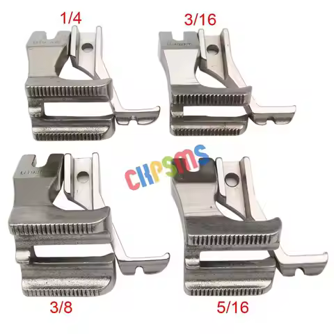 1SET #U192W+U193KW Double Welt Foot Set fit For Jack H2/H5/H6,Consew 205RB / Juki DU-141 DU-1181 BRO