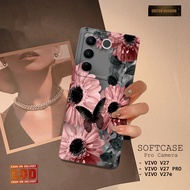 Vivo V27 Case V27e/ Latest V27 PRO/ - Fashion Case FLOWER - Casing Vivo V27hp V27e/ V27 PRO/ - Vivo 