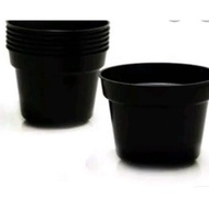 NEW Pot Bunga Grace 20 Hitam - Pot Plastik 20 Hitam - Pot Bunga 20