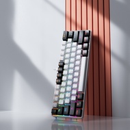 MUCAI MK61 USB Gamingคีย์บอร์ดสวิทช์สีแดงRGB Backlit Hot Swappable 61 คีย์สายที่ถอดออกได้