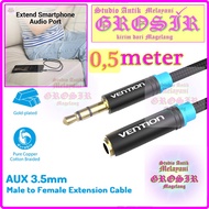 3.5mm TRS CABLE CONNECTION 34903 - VENTION AUX EXTENSION CABLE - TRS AUDIO CABLE CONNECTION - TRS EX