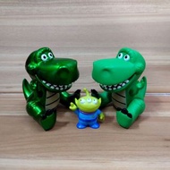 絕版 抱抱龍 小恐龍 泡泡龍 Rex Herocross Toy story Disney 龍年 原色+隱藏