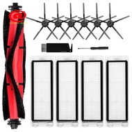 For  Q5, Q5+, Q5 Plus Robot Vacuum Cleaner Spare Parts Main Side Brush Hepa Filter Accessories Kit