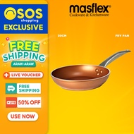 Masflex Copper Series 30cm Non Stick Fry Pan Induction - Frying Pan NK-30 •OSOS•