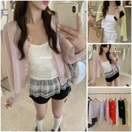 [Em.Cloud] Thin Knitted Cardigan CC The Lemon 227