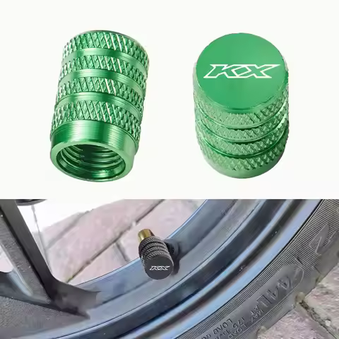 2Pcs Motorcycle Accessories Tire Valve Air Port Stem Cover Caps For KAWASAKI KX250 KX 250 2019-2025 