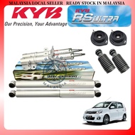 KYB RS ULTRA PERODUA VIVA , VIVA ELITE ABSORBER + ABSORBER MOUNTING , COVER ORIGINAL