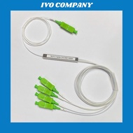 Bộ Chia Quang PLC PON SC/APC Xanh Lá 1x2/1x4/1x8