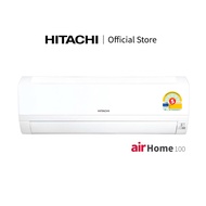 [ส่งฟรี] Hitachi แอร์ติดผนัง ระบบธรรมดา Non Inverter airHome 100 (รุ่นใหม่ล่าสุด ประหยัดไฟเบอร์ 5) แ