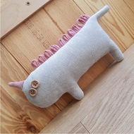 毛絨獨角獸縫紉圖案pdf布娃娃英文教程數字下載