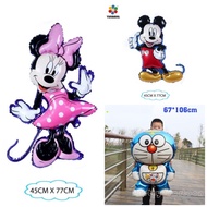 SUPER ADORABLE ALUMINUM BALLS IN THE SHAPE OF MOUSE, Mickey Mouse, Doremon TO 60CM
