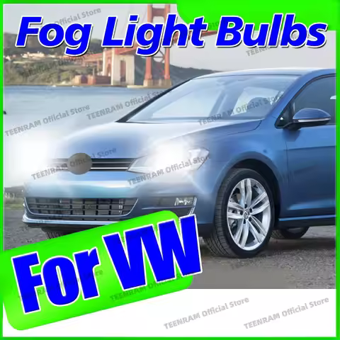 2x LED Fog Light Bulbs H8 H11 6000K Lamp For VW Beetle CC Jetta Passat B7 B8 Polo 6R MK6 Scirocco mk