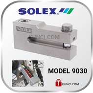 SOLEX BRASS MOTORCYCLE DISC BRAKE LOCK - 9030 (MADE IN THAILAND)