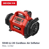 Devon 5940-LI-20 12V & 20V DC Cordless Dual Function Inflator - Solo Unit