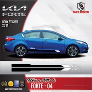 KIA FORTE CAR BODY STICKER SET FORTE - 04