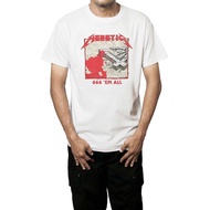 Heretic T-shirt - T-shirt - 666 'Em All - White Short Sleep Fashion Hardworking T shirt