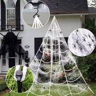 1Pack Halloween Spider Web Triangle Web Spider Web  Home Outdoor Yard Decoration Props