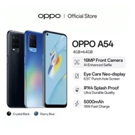 HP OPPO A54 4/64 GB - OPPO A 54 RAM 4GB INTERNAL 64GB GARANSI RESMI