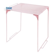 Locker Organizer Shelf Stackable Extra for School Storage Cabinet Suitable for Locker Use Pink
