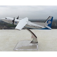 [16cm] Alloy Metal Air Aero Mongolia Fokker 50 F50 F-50 Airlines Airways Airplane Model Made Of Stee