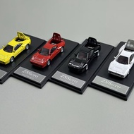 HM 1/64 Ferrari Horse Leap 288 GTO Hood Can Open Simulation Alloy Car Model Collection